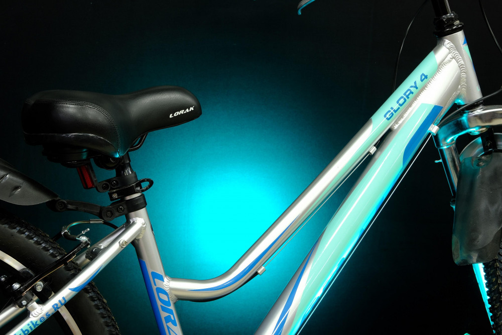 Lorak Glory 4 Серебристый/Бирюзовый рама 15 (на рост 141-160)