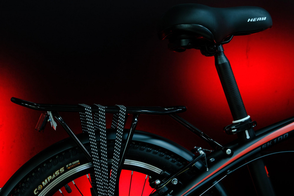 Heam SK 100 Матовый Чёрный/Красный