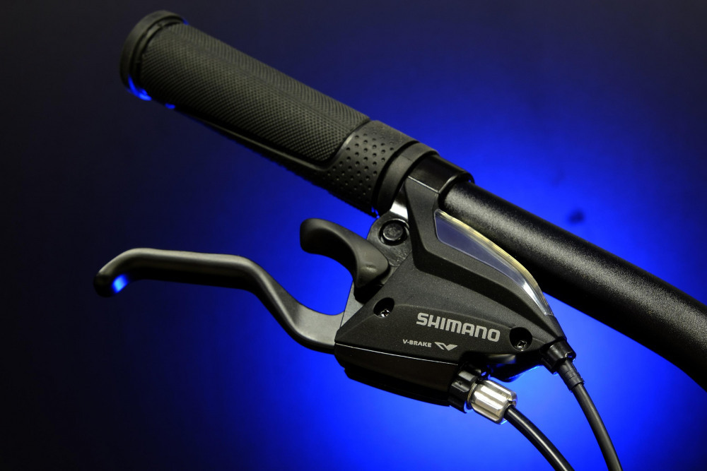 Lorak 1.0 Матовый Чёрный/Синий рама 19 (на рост 171-182) (27.5)