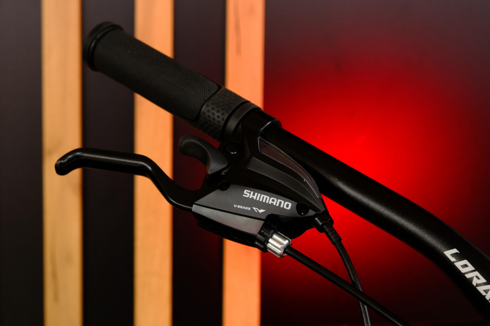 LORAK Sel 8800 NEW Матовый Чёрный/Красный рама 19 (на рост 171-182)